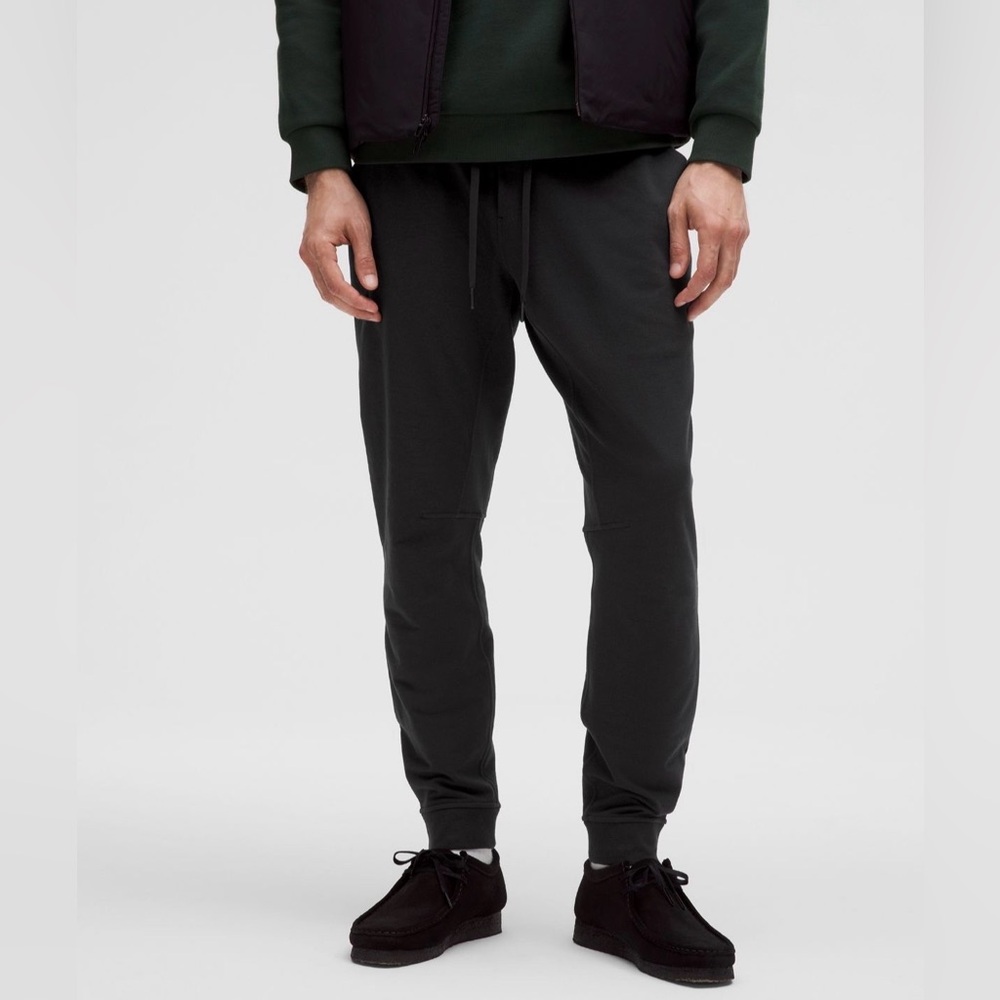 lululemon athletica Men's Charcoal Black Slim Joggers